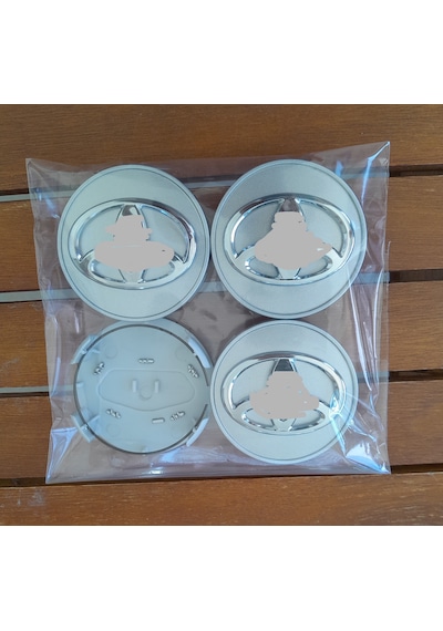 Toyota 62 Mm Jant Göbeği Gümüş Gri