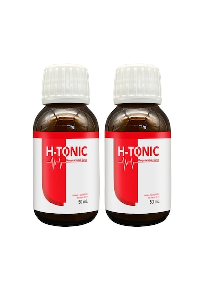 H-tonic Şurup 2 Adet Yabani Ladin Reçinesi Ve Kabuğundan Elde Edilen Bioflavonoidler İçeren Takviye