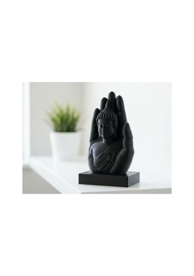 Buda Eli Heykeli - Ruhani Meditasyon Dekorasyonu 15 Cm Meditasyon Hediyelik