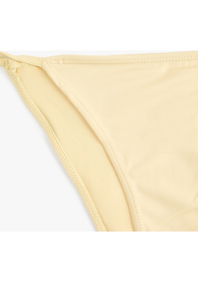 Koton Koton X Sibil Çetinkaya - Yanları İpli Bikini Altı Turuncu 6sak00075mm
