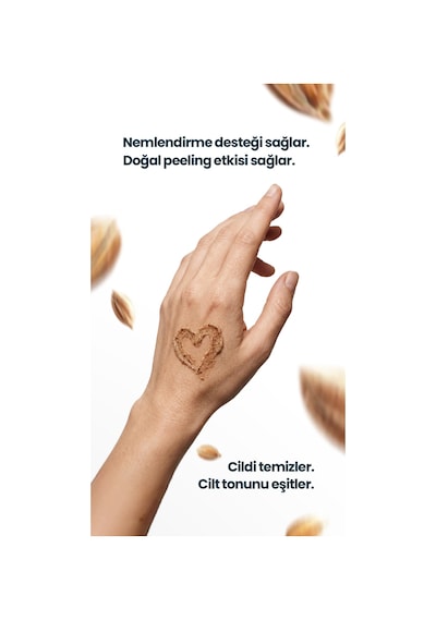 Arındırıcı Gözenek Temizleyici Bitkisel Yağlar Pürüzsüz Cilt Pantheol Vegan Keten Tohumu Peeling 100 Ml