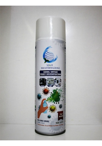 Multihygiene Sprey Genel Ortam Yüzey Dezenfektanı 500 ML