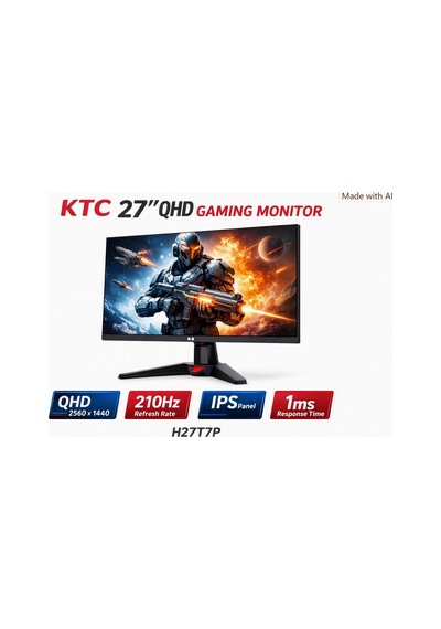 Ktc 27&quot H27t7p Qhd 210hz Ips 1ms