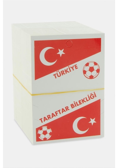 2-li - 795 - Ay Yıldız Taraftar Bileklik - Nazblsmm - Kartı Kırmızı