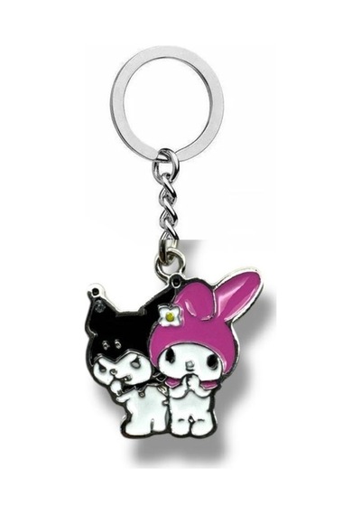 Fantasy Magic Kuromi & My Melody Anahtarlık Sevimli Fantastik Aksesuar