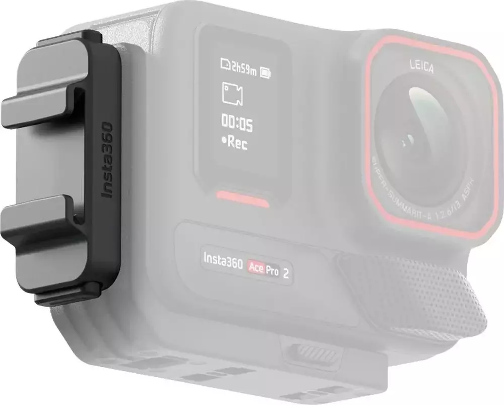Insta360 Ace Pro 2 Quick Relase Cold Shoe Siyah