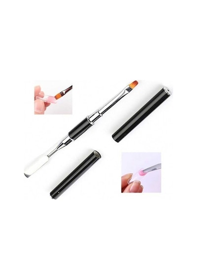 Nail Spatulalı Poly Gel Fırçası