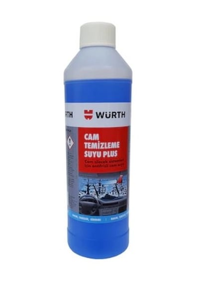 Würth Cam Temizleme Suyu Plus 500 Ml