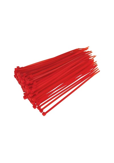 Kablo Bağı Kırmızı Renk 4.8 x 370 Gwest 50 Adet