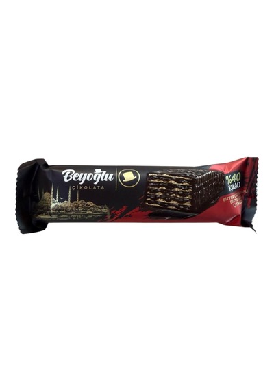Beyoğlu Bitter Gofret 40gr X2