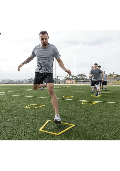 Sklz Agility Trainer Pro - Çeviklik Antrenmanı 10lu Paket Çok Renkli