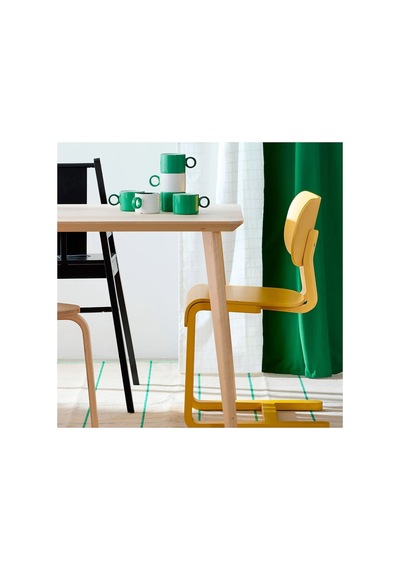 Ikea Rıdstıg Halı 133 X 195 Cm Bej - Yeşil