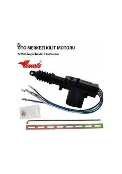MERKEZİ KAPI KİLİT MOTORU ÖN 5 KABLOLU 85007929