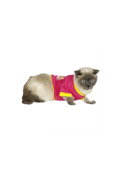 Kemique Love Mom Pink Oval Yaka Anneler Günü Kedi Tişörtü