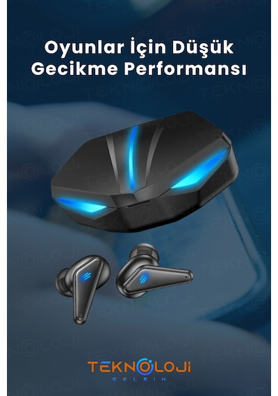 Teknoloji Gelsin K-55 Kulaklık Bluetooth 5.4 Kulak İçi Kulaklık