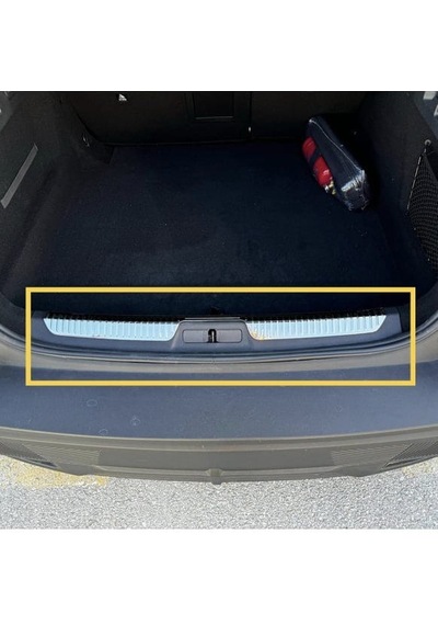 Peugeot 408 Krom Set 2022 6 Parça Paslanmaz Çelik Yan Kapı Çıtası + Arka Tampon + Bagaj İç Eşiği