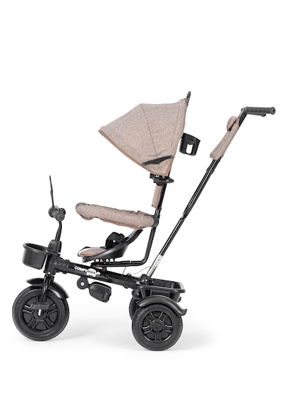 Comfymax Roadstar Ebeveyn Kontrollü Bebek Çocuk Bisikleti - Brown Kahverengi