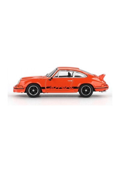 Mini Gt Porsche 911 Carrera Rs 2.7 1/64 Tangerine Siyah Livery Koleksiyon Model Araba 6,5 Cm