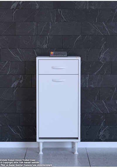 Eliusta Asil 40 Cm Kirli Çamaşır Sepetli Banyo Dolabı 1 Çekmeceli Mutfak Çok Amaçlı Dolap 40x88x32,5 Cm Beyaz Eliusta Asil 40 Cm Kirli Çamaşır Sepetli Banyo Dolabı 1 Çekmeceli Mutfak Çok Amaçlı Dolap 40x88x32,5 Cm Beyaz