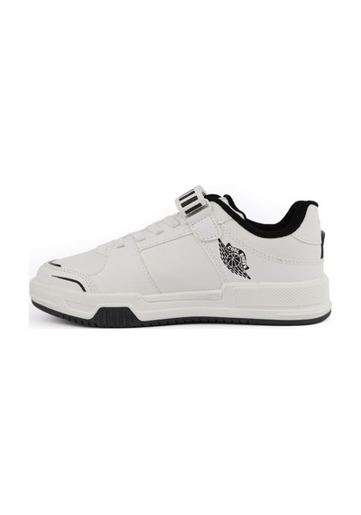 Cool King Jorans Sneaker Ortopedik Taban Unisex Çocuk Spor Ayakkabı Beyaz