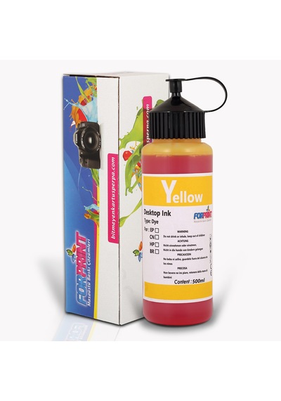 Canon Bitmeyen Kartuşlu Yazıcı Mürekkebi 500 ML - 4 Renk Seçenekli