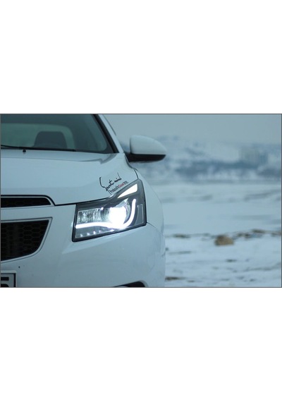Cruze Kaşlı Bi Xenon Far Seti Sağ Sol