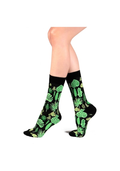 Ozzy Socks Kadın Çok Renkli Desenli Çorap 6'lı Beyaz