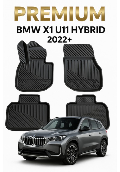 Bmw X1 U11 2023+ Oto Paspas Seti 3d Havuzlu Siyah