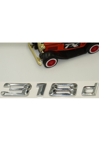 Bmw 318D Bagaj Krom Metal 3M 3D Yazı Logo (528112644)