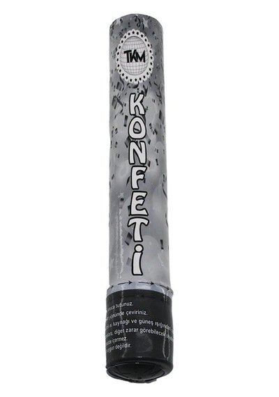 Konfeti Metalik Renkli 30cm Bx40