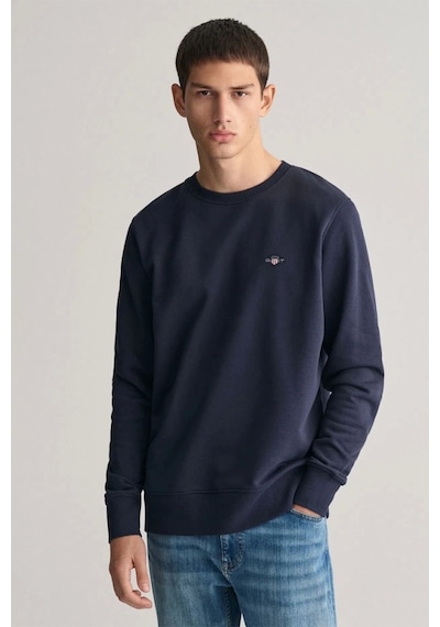 Gant Erkek Lacivert Regular Fit Sweatshirt Lacivert