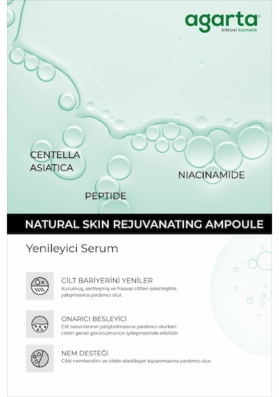 Agarta Naturel Skin Rejuvanating Ampoule Yenileyici Serum 50 ML