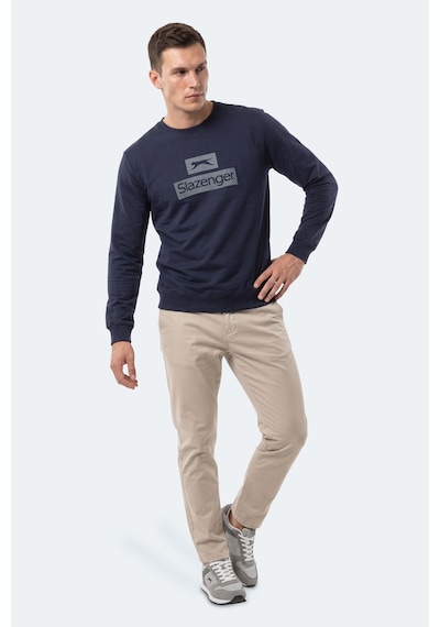 Slazenger Garvan Erkek Lacivert Sweatshırt