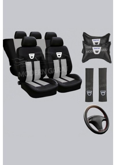 Dacia Sandero Oto Koltuk Kılıfı Boyun Yastığı Kemer Konforu (516781986)