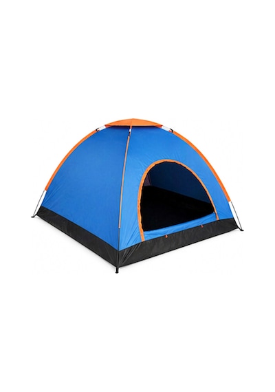 6 Kişilik Renkli Dayanıklı Kamp Çadırı 220x250x150 Mavi