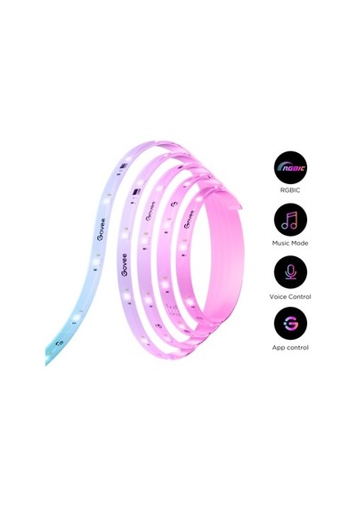 Kaplamalı 10 M Led Şerit Işık İle Uygulama Desteği