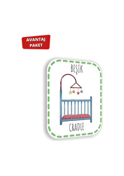 İlk Adım Zeka Kartı Eşyalar ve İlk Adım Zeka Kartı 0-12 Ay