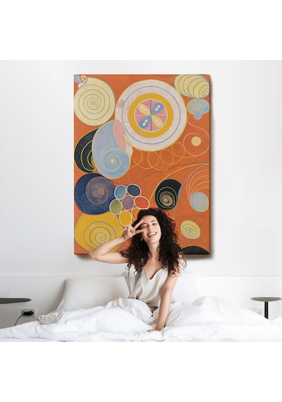 Miyrem^ Canvas Serie Hilma Af Klint - Gençlik Tablosu-7314
