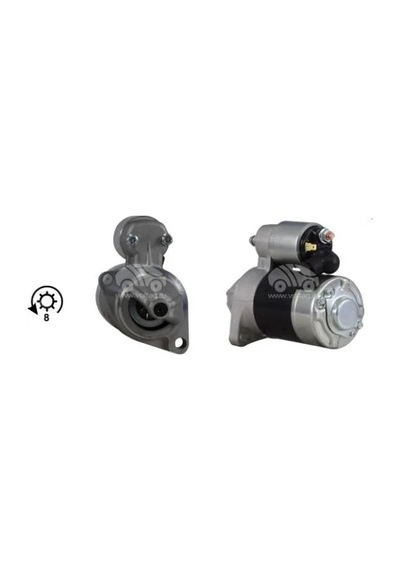 Mars Motoru 12v 8 Dıs 1.2 Kw Hıtachı Tıp Lombardını Yanmar Aksa Kama Jenaratör Ters Donus 10hıt0142