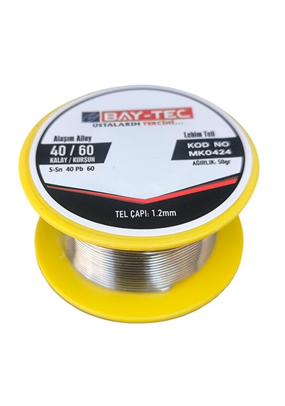 Bay-tec Profesyonel Lehim Teli 50 Gram