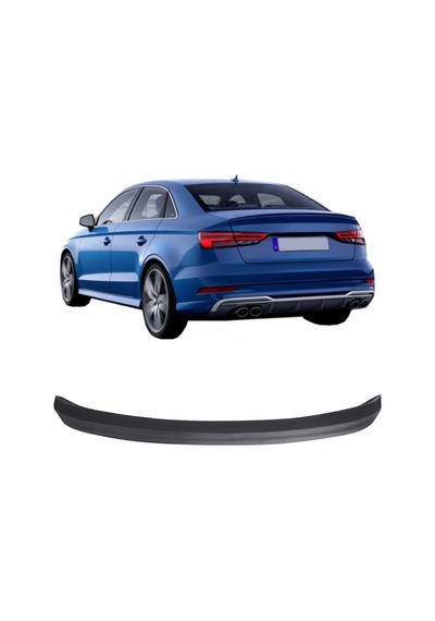 Audi A3 Sedan Uyumlu 2016-2020 Geniş Model Abs Arka Tampon Üstü Koruma