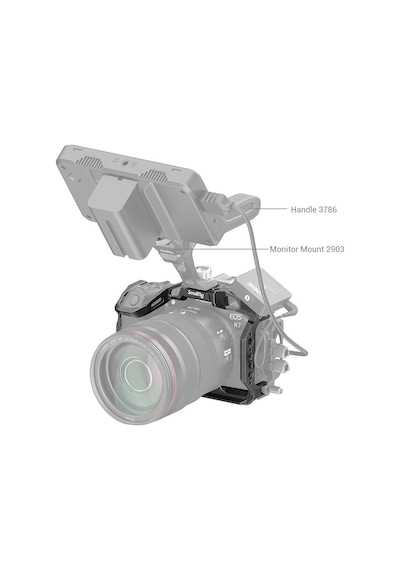 Smallrig 4003b Canon Eos R7 İçin Kara Mamba Kafesi