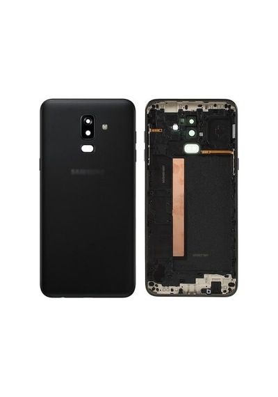 Samsung Uyumlu Galaxy J8 2015 J800 Arka Kapak Pil Kapağı Mavi