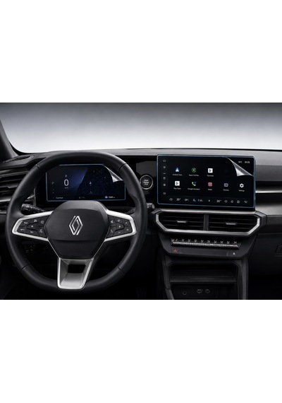 Renault Boreal Techno Paket Dijital Gösterge Ve Multimedya Ekran Koruyucu 9h Nano Set