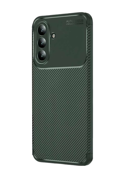Galaxy A27 5g Auto Focus Karbon Kapak - Yeşil