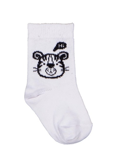 Civil Baby Hero Animal 3'lü 6- Bebek Erkek Çorap Set - Standart 6 Ay Standart