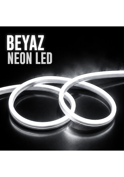 Cata 12v Beyaz Işık Neon Led Ct-4455b 50 Metre