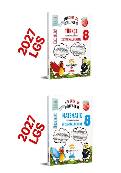 2027 8.sınıf Lgs Türkçe İlk Doz Deneme Ve Matematik İlk Doz Deneme