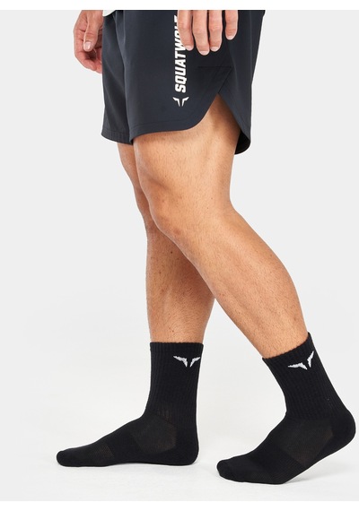 Squatwolf Siyah Unisex Çorap Us050040001 Icon Crew Socks 3 Pack
