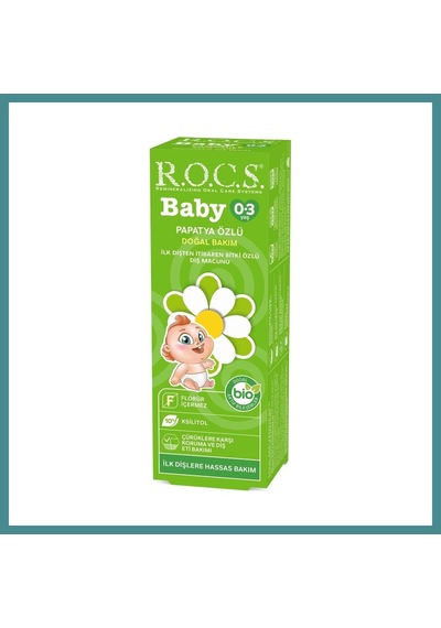Trendexa .baby Diş Macunu 0-3 Yaş 35 Ml Papatya Renk: Papatya Mac